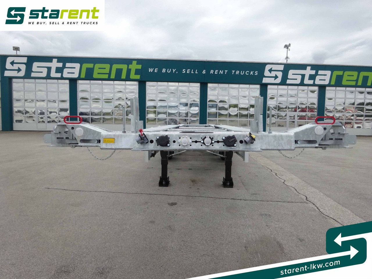 Fliegl Containerchassis ADR, 1x20/2x20/1x30/1x40/1x45 - Semireboque transportador de contêineres/ Caixa móvel: foto 2 Fliegl Containerchassis ADR, 1x20/2x20/1x30/1x40/1x45 - Semireboque transportador de contêineres/ Caixa móvel: foto 2