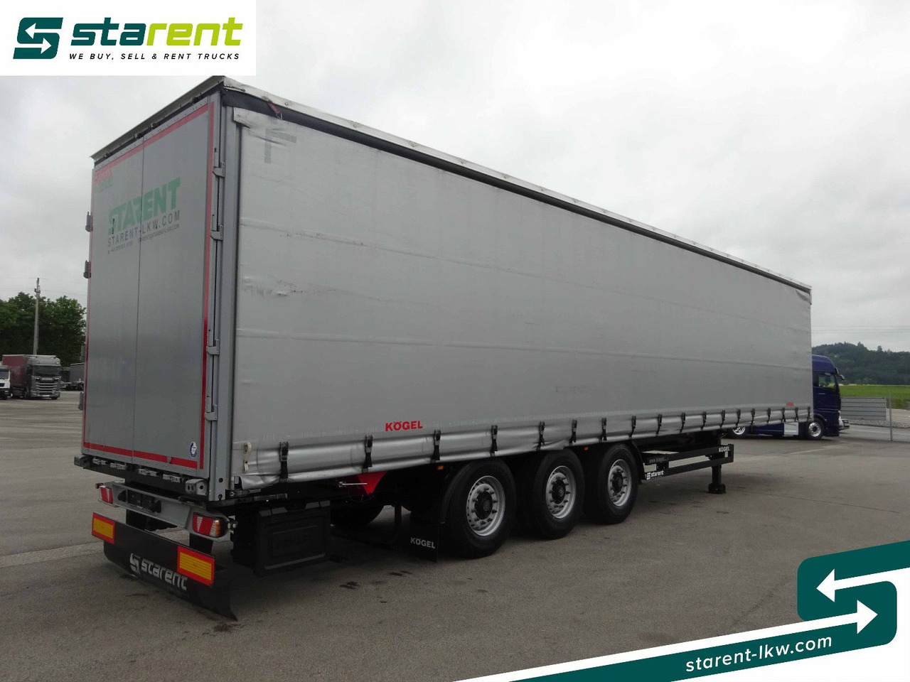Kögel Tautliner, Liftachse, Hubdach, XL Zertifikat - Semi-reboque de lona: foto 5 Kögel Tautliner, Liftachse, Hubdach, XL Zertifikat - Semi-reboque de lona: foto 5