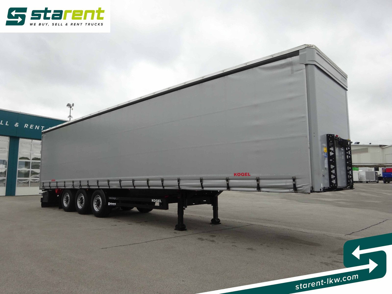 Kögel Tautliner, Liftachse, Hubdach, XL Zertifikat - Semi-reboque de lona: foto 3 Kögel Tautliner, Liftachse, Hubdach, XL Zertifikat - Semi-reboque de lona: foto 3