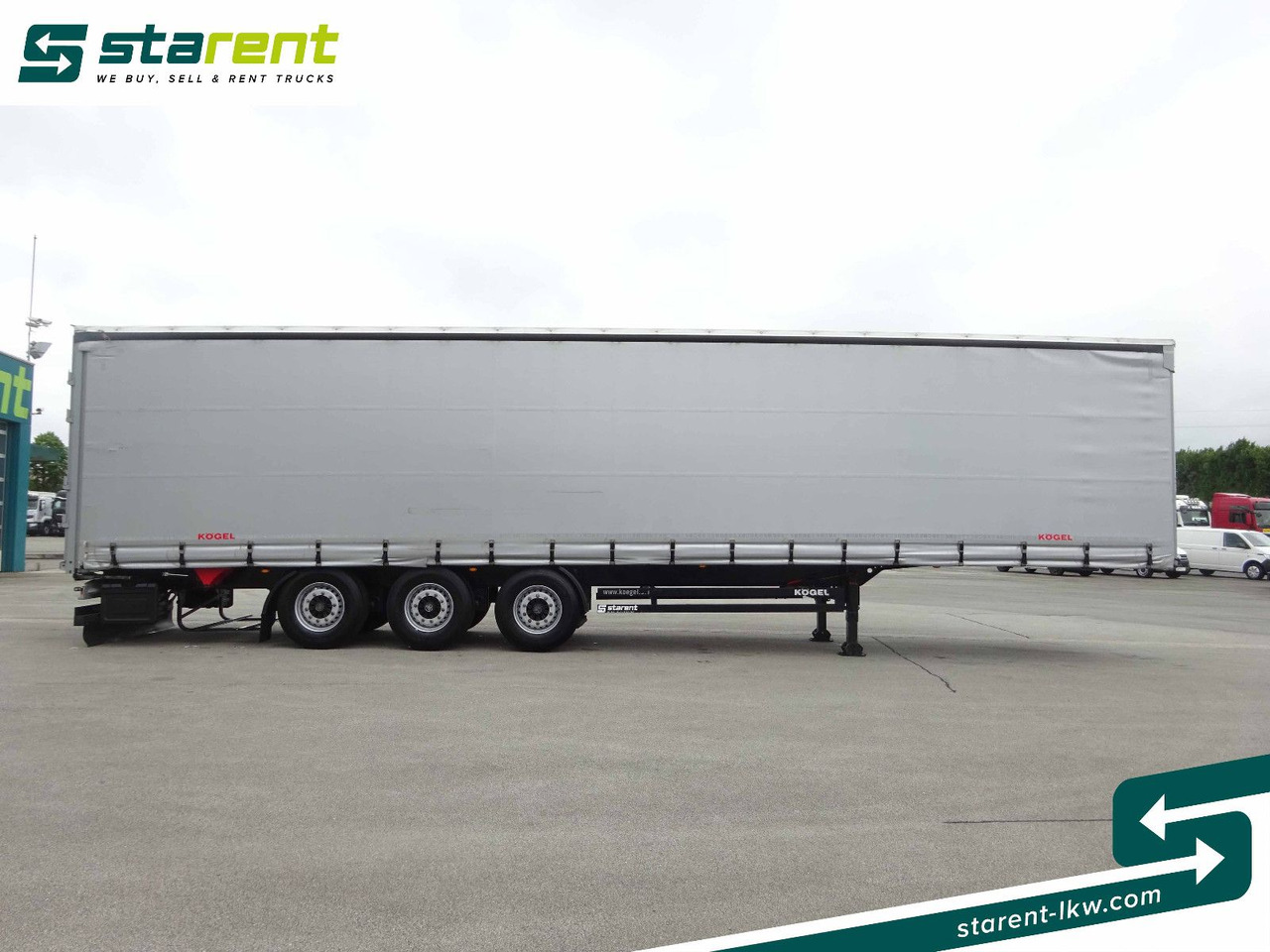 Kögel Tautliner, Liftachse, Hubdach, XL Zertifikat - Semi-reboque de lona: foto 4 Kögel Tautliner, Liftachse, Hubdach, XL Zertifikat - Semi-reboque de lona: foto 4