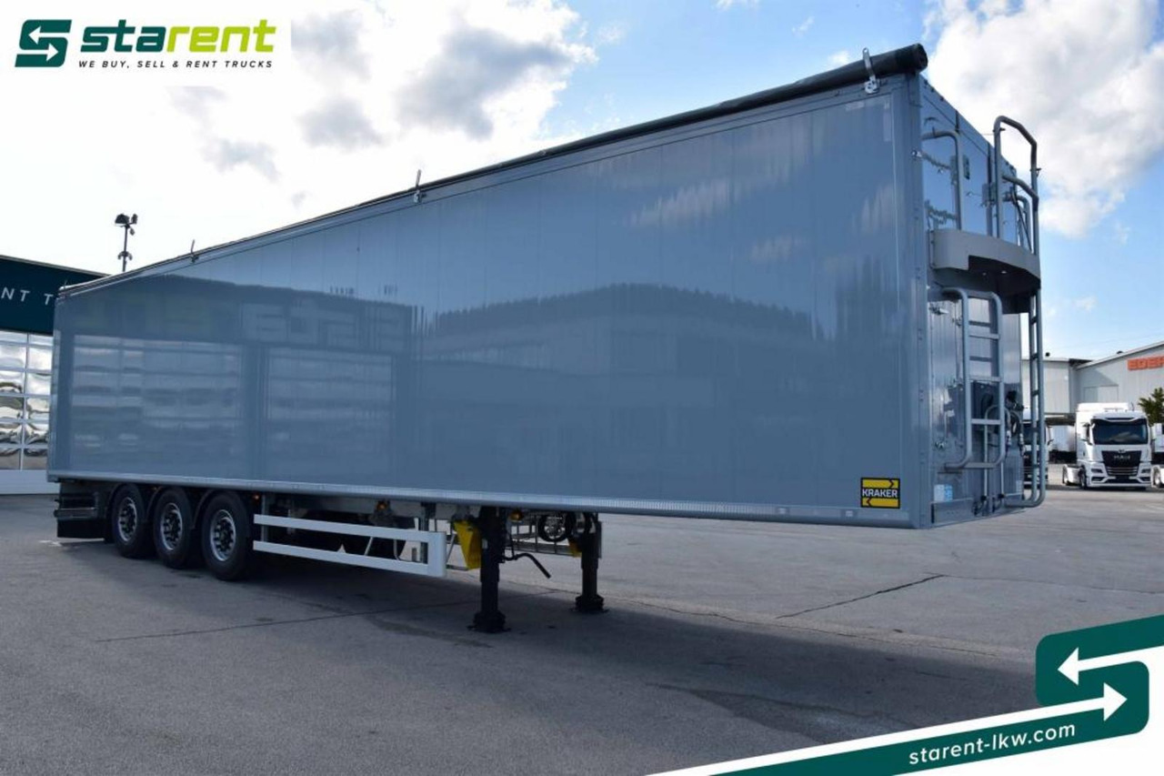 Kraker 10 mm 92m³ BPW-Achsen Funk. Verzinkt Liftachse - Semireboque piso móvel: foto 3 Kraker 10 mm 92m³ BPW-Achsen Funk. Verzinkt Liftachse - Semireboque piso móvel: foto 3