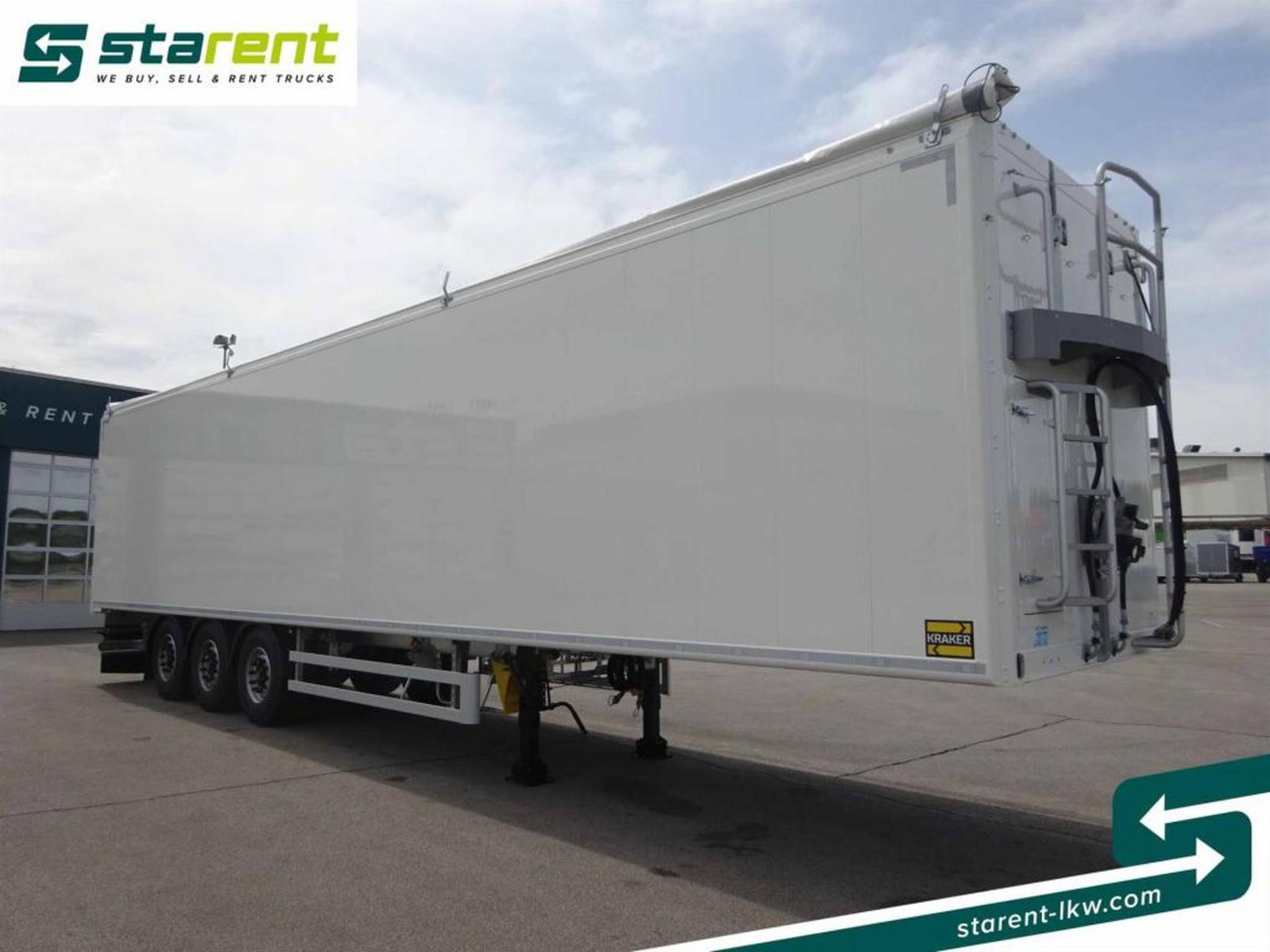 Kraker 10mm 92m³ BPW-Achsen Funk. Verzinkt Liftachse - Semireboque piso móvel: foto 3 Kraker 10mm 92m³ BPW-Achsen Funk. Verzinkt Liftachse - Semireboque piso móvel: foto 3