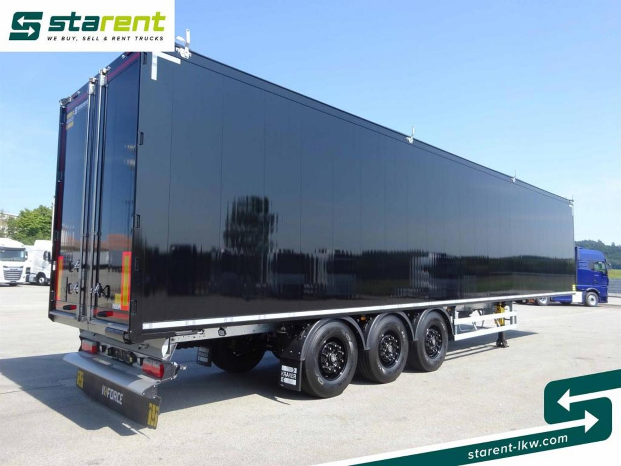 Kraker 8mm 92m³ BPW-Achsen Funk. Verzinkt Liftachse - Semireboque piso móvel: foto 5 Kraker 8mm 92m³ BPW-Achsen Funk. Verzinkt Liftachse - Semireboque piso móvel: foto 5