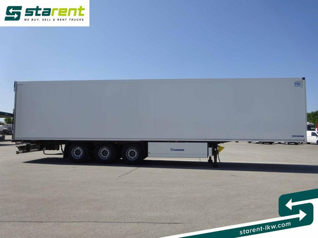 Krone Carrier Vector 1550 Blumenbreit Liftachse - Semireboque frigorífico: foto 4 Krone Carrier Vector 1550 Blumenbreit Liftachse - Semireboque frigorífico: foto 4