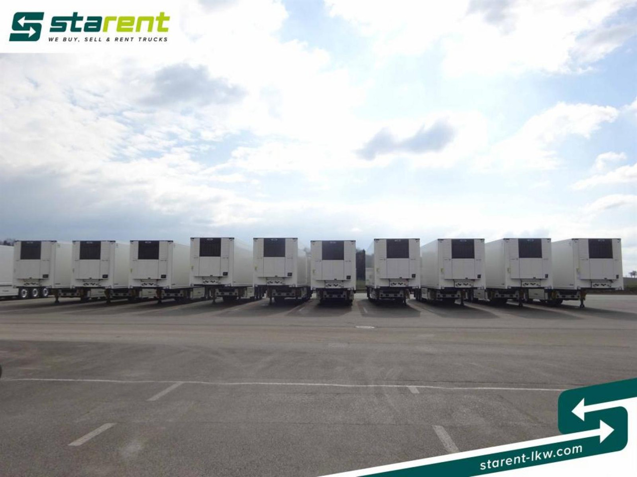 Krone Carrier Vector 1550 Blumenbreit Liftachse - Semireboque frigorífico: foto 2 Krone Carrier Vector 1550 Blumenbreit Liftachse - Semireboque frigorífico: foto 2