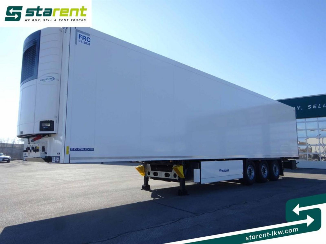 Krone Carrier Vector 1550 Blumenbreit Liftachse - Semireboque frigorífico: foto 4 Krone Carrier Vector 1550 Blumenbreit Liftachse - Semireboque frigorífico: foto 4