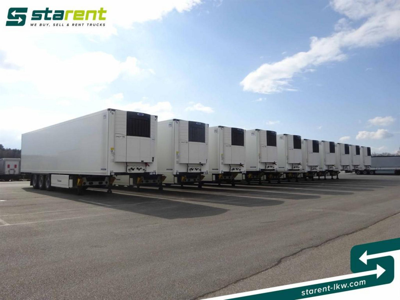 Krone Carrier Vector 1550 Blumenbreit Liftachse - Semireboque frigorífico: foto 3 Krone Carrier Vector 1550 Blumenbreit Liftachse - Semireboque frigorífico: foto 3