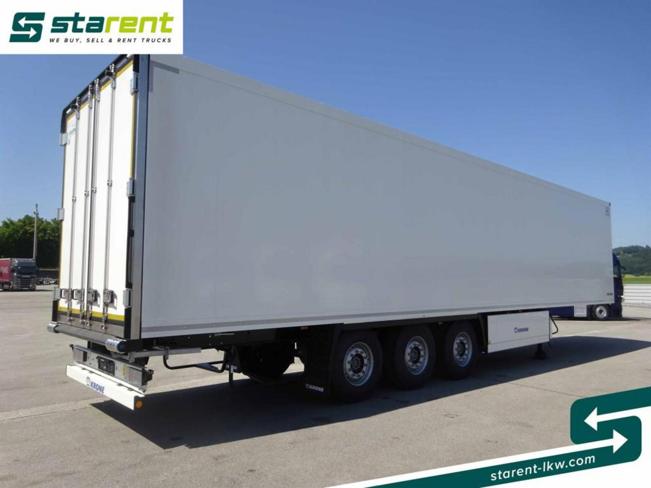 Krone Carrier Vector 1550 Blumenbreit Liftachse - Semireboque frigorífico: foto 5 Krone Carrier Vector 1550 Blumenbreit Liftachse - Semireboque frigorífico: foto 5