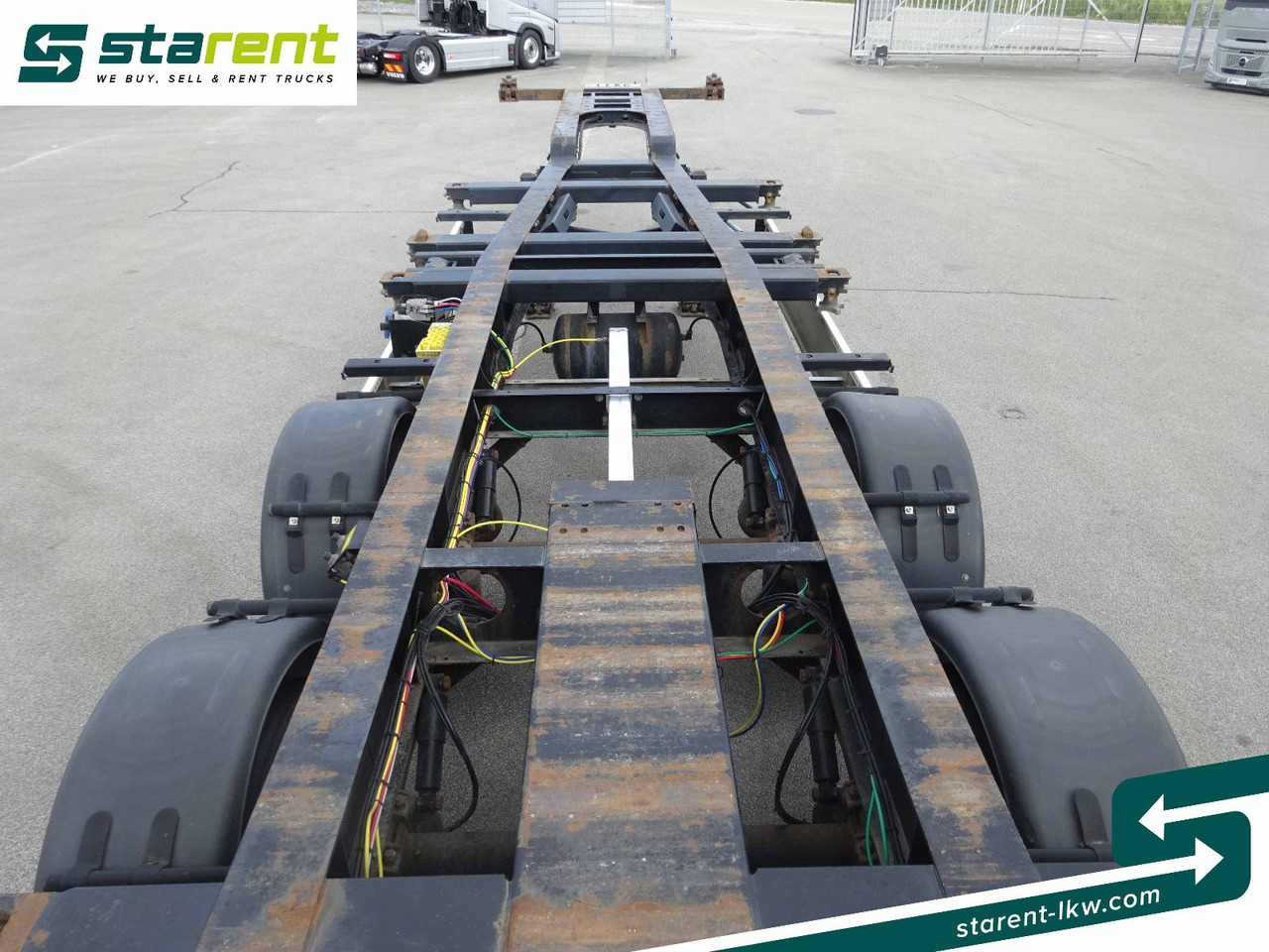 Semireboque transportador de contêineres/ Caixa móvel Krone Containerchassis 1x20/2x20/1x40/1x45, Liftachse: foto 13