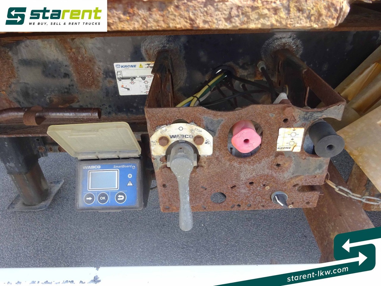 Reboque frigorífico Krone Jumbotandemlafette, BDF  Wechselrahmen: foto 23