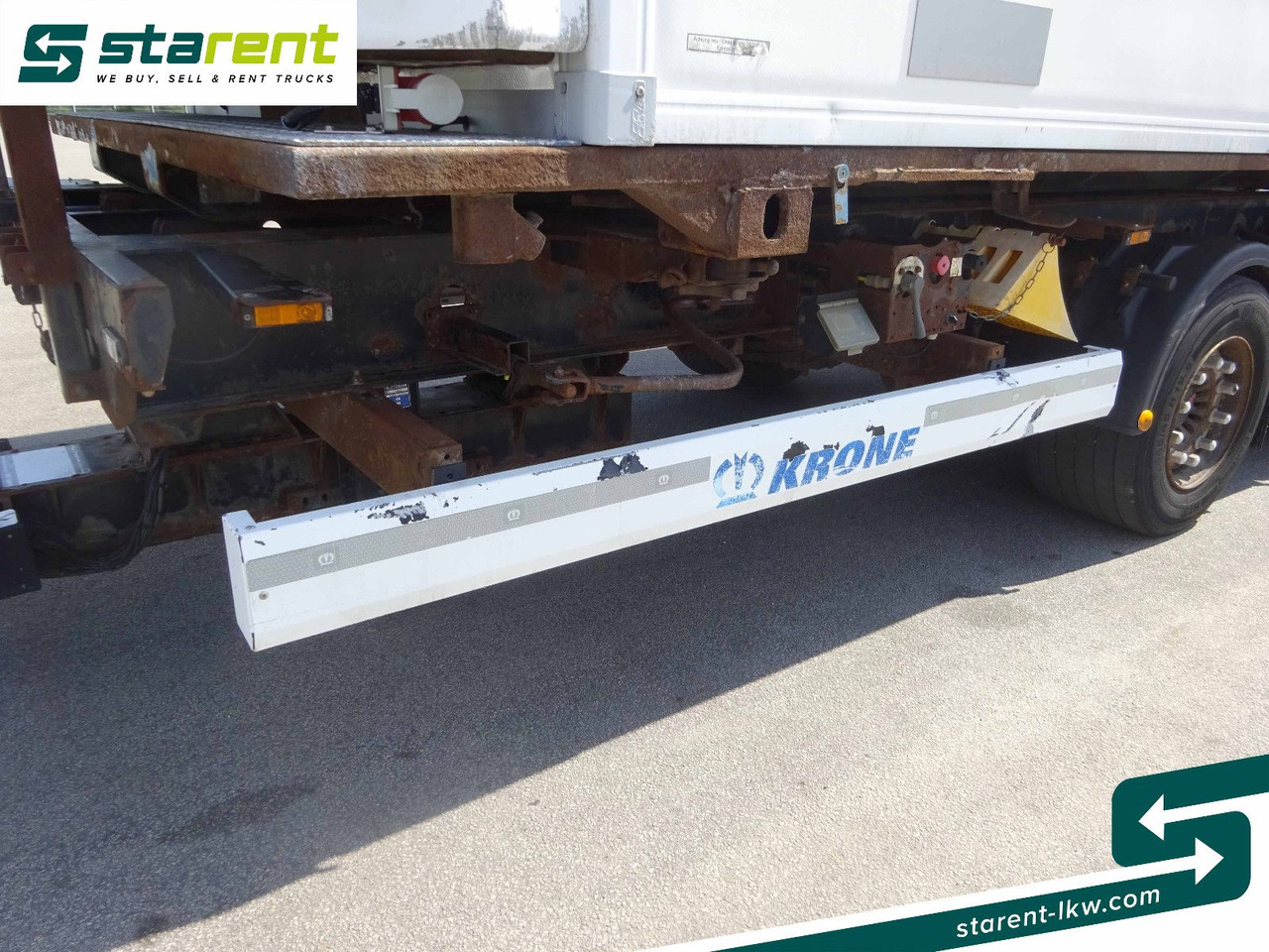 Reboque frigorífico Krone Jumbotandemlafette, BDF  Wechselrahmen: foto 16