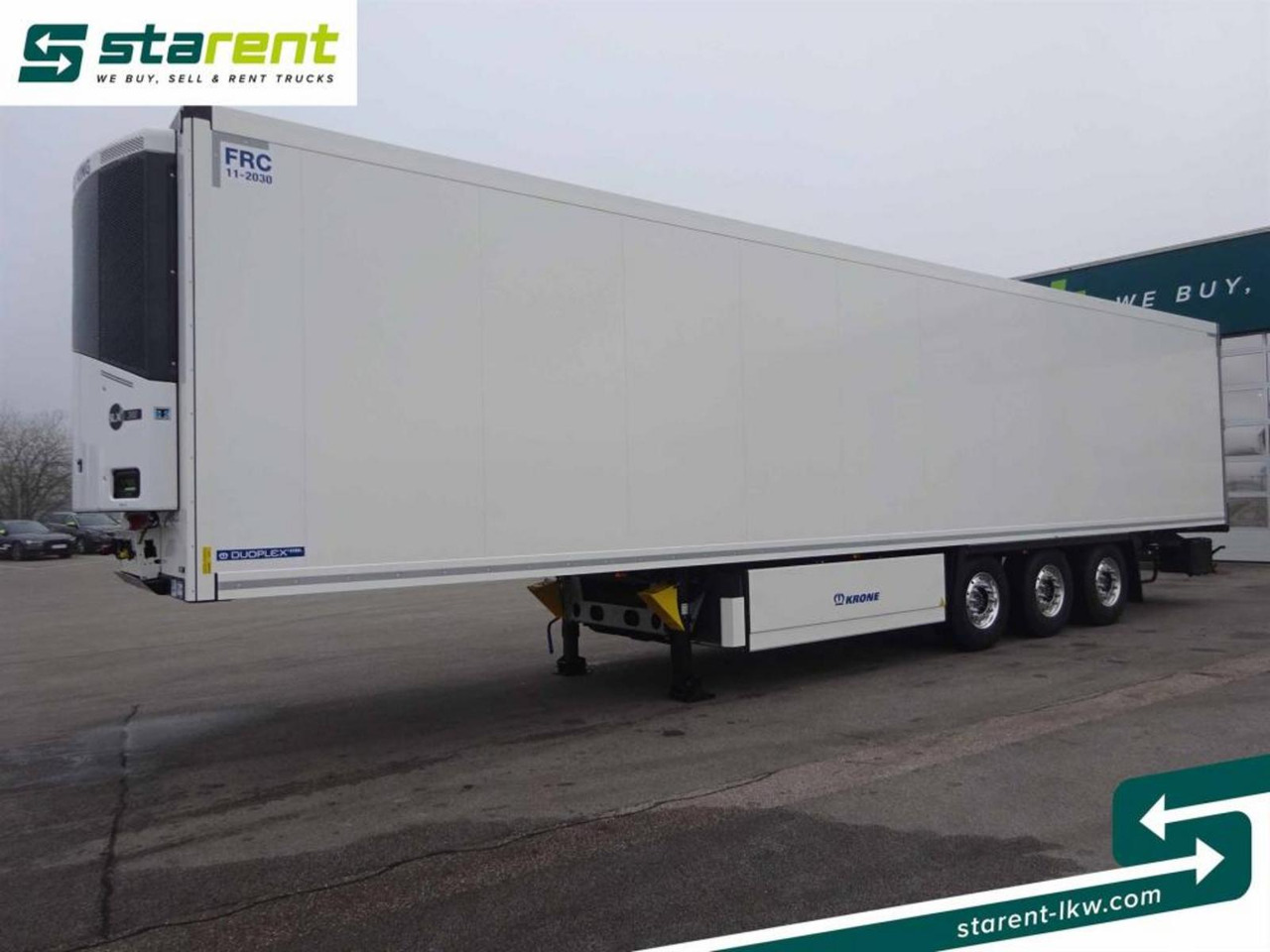 Krone Thermo King SLXi300 Alu Doppel Blumenbreit Lift-A - Semireboque frigorífico: foto 4 Krone Thermo King SLXi300 Alu Doppel Blumenbreit Lift-A - Semireboque frigorífico: foto 4