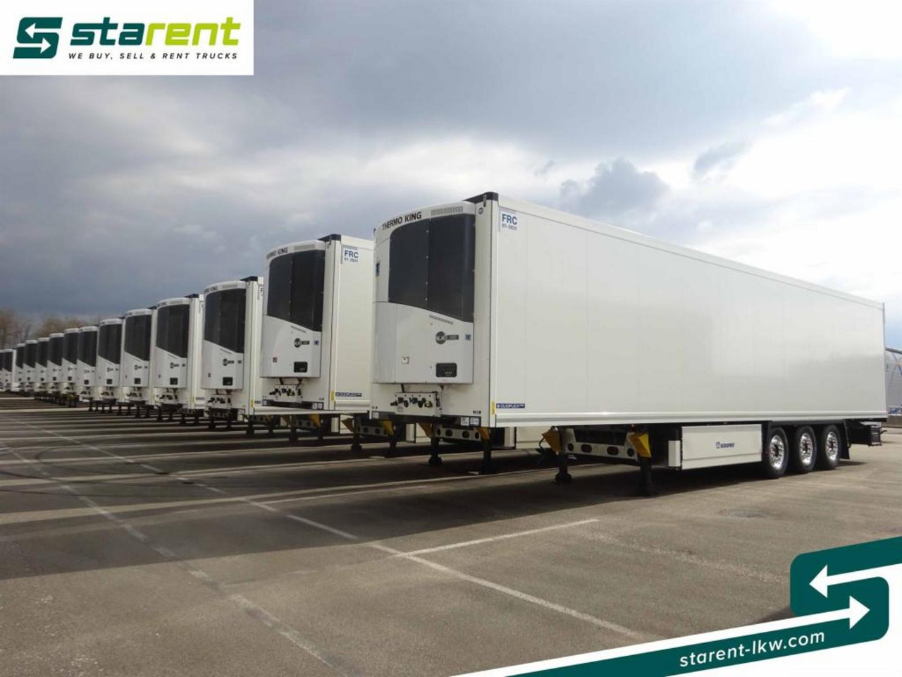Krone Thermo King SLXi300 Alu Doppel Blumenbreit Lift-A - Semireboque frigorífico: foto 3 Krone Thermo King SLXi300 Alu Doppel Blumenbreit Lift-A - Semireboque frigorífico: foto 3