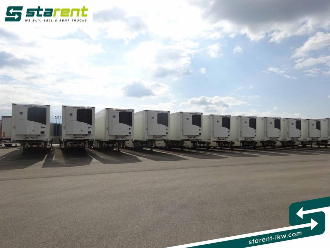 Krone Thermo King SLXi300 Alu Doppel Blumenbreit Lift-A - Semireboque frigorífico: foto 2 Krone Thermo King SLXi300 Alu Doppel Blumenbreit Lift-A - Semireboque frigorífico: foto 2