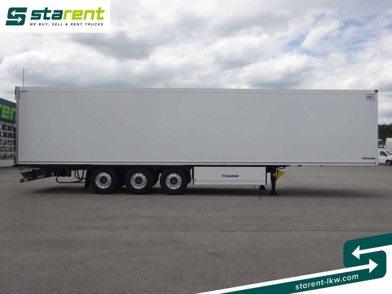 Krone Thermo King SLXi300 Alu Doppel Blumenbreit Lift-A - Semireboque frigorífico: foto 4 Krone Thermo King SLXi300 Alu Doppel Blumenbreit Lift-A - Semireboque frigorífico: foto 4