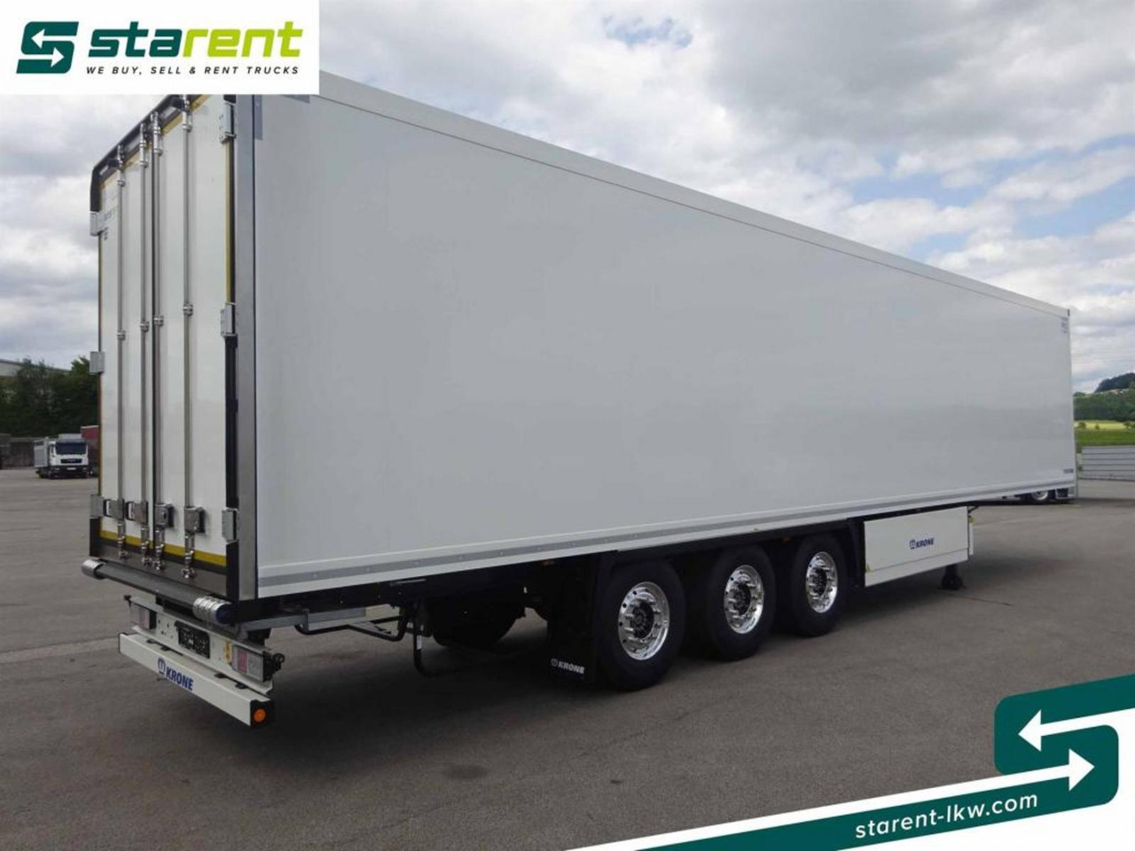 Krone Thermo King SLXi300 Alu Doppel Blumenbreit Lift-A - Semireboque frigorífico: foto 5 Krone Thermo King SLXi300 Alu Doppel Blumenbreit Lift-A - Semireboque frigorífico: foto 5