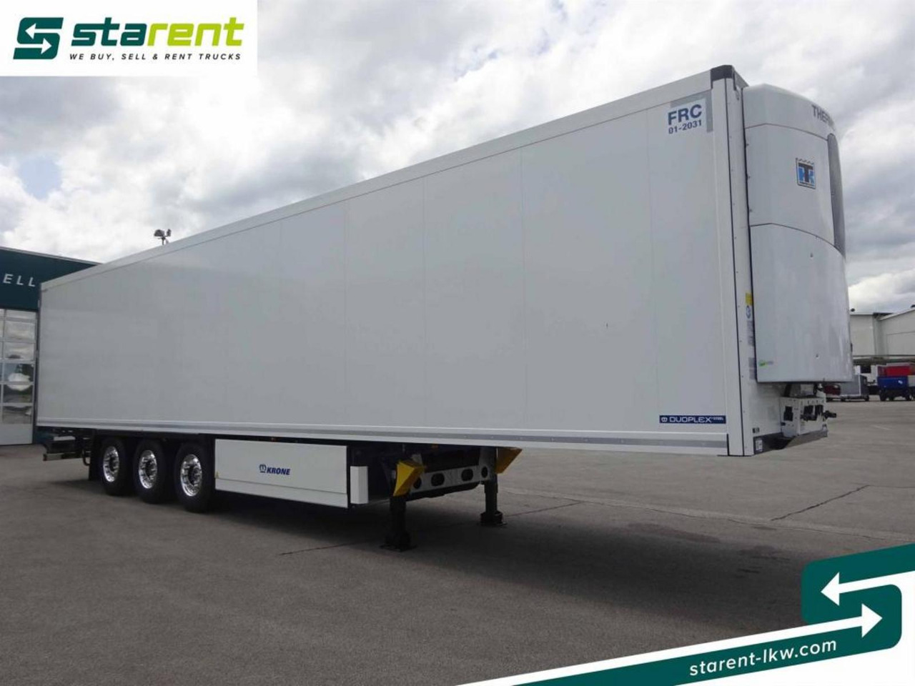 Krone Thermo King SLXi300 Alu Doppel Blumenbreit Lift-A - Semireboque frigorífico: foto 3 Krone Thermo King SLXi300 Alu Doppel Blumenbreit Lift-A - Semireboque frigorífico: foto 3