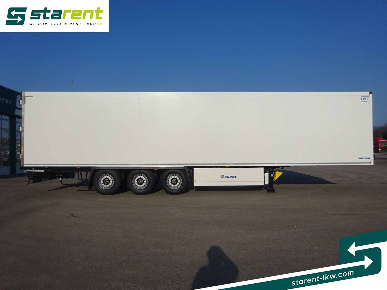 Krone Thermotrailer Carrier Vector 1550, Zurrleisten - Semireboque frigorífico: foto 4 Krone Thermotrailer Carrier Vector 1550, Zurrleisten - Semireboque frigorífico: foto 4