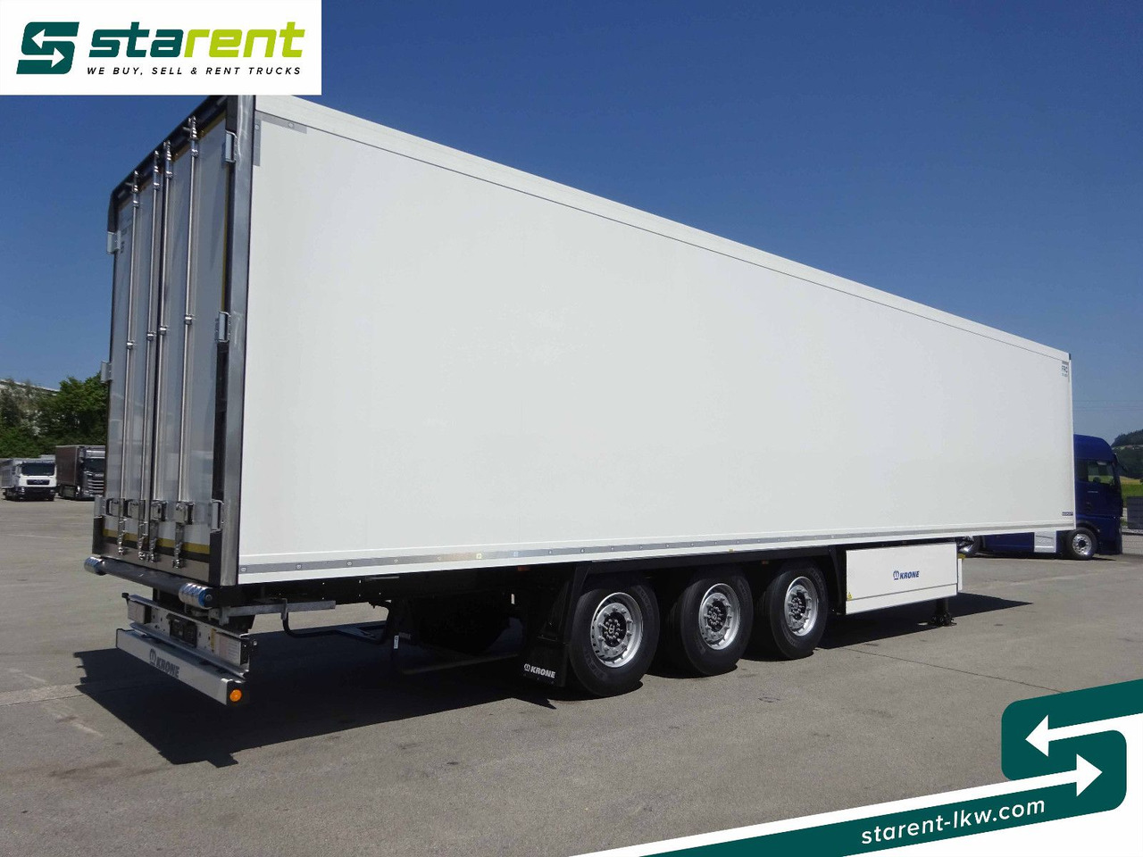 Krone Thermotrailer Carrier Vector 1550, Zurrleisten - Semireboque furgão: foto 5 Krone Thermotrailer Carrier Vector 1550, Zurrleisten - Semireboque furgão: foto 5