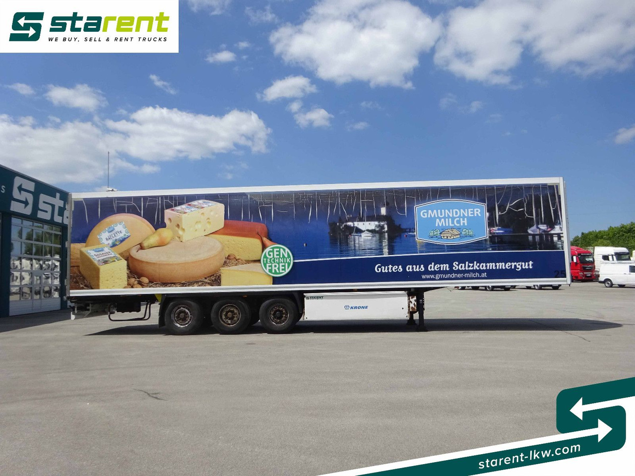 Krone Thermotrailer, Carrier Vector 1950 MT°, 3 Zonen - Semireboque furgão: foto 4 Krone Thermotrailer, Carrier Vector 1950 MT°, 3 Zonen - Semireboque furgão: foto 4