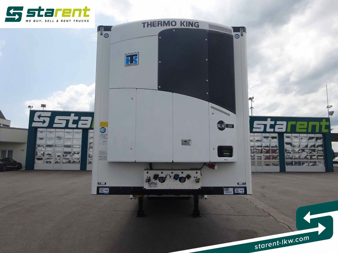 Krone Tiefkühler TK SLXi300 Doppelstock Blumenbreit - Semireboque frigorífico: foto 2 Krone Tiefkühler TK SLXi300 Doppelstock Blumenbreit - Semireboque frigorífico: foto 2