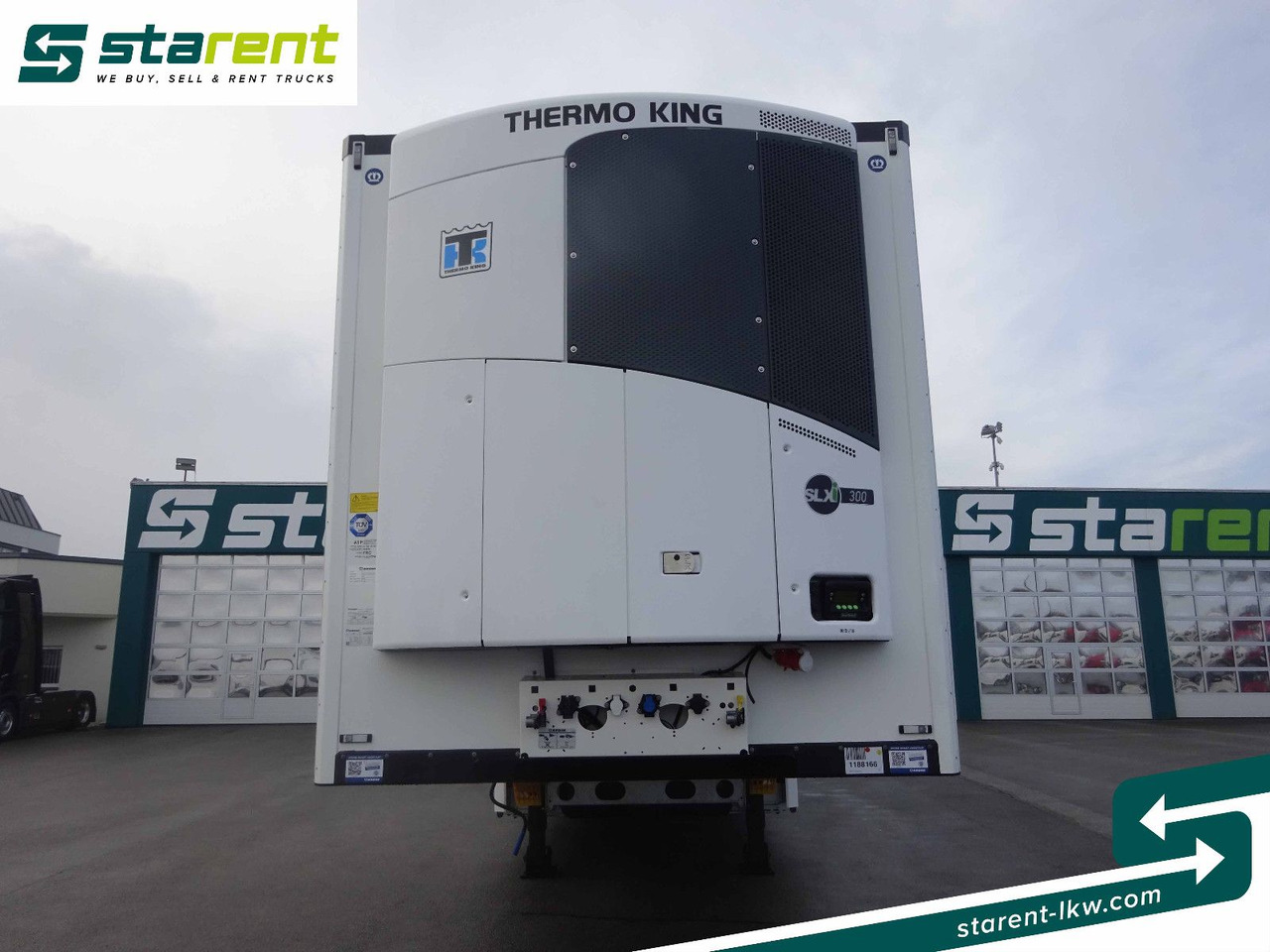 Krone Tiefkühler TK SLXi300 Doppelstock Blumenbreit - Semireboque frigorífico: foto 2 Krone Tiefkühler TK SLXi300 Doppelstock Blumenbreit - Semireboque frigorífico: foto 2