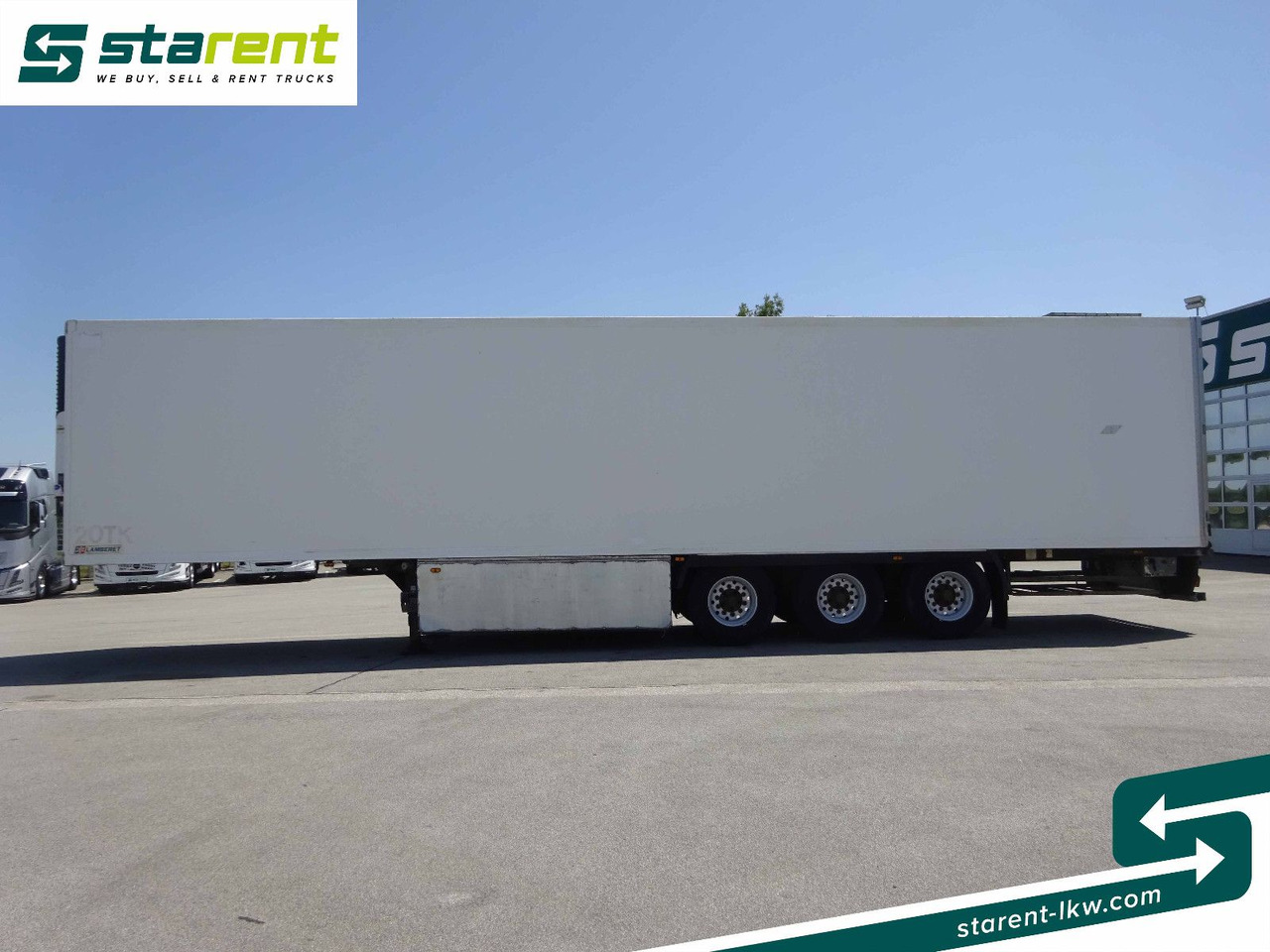 Semireboque furgão Lamberet Thermotrailer, Maxima 1300, Doppelstock, Alu: foto 8