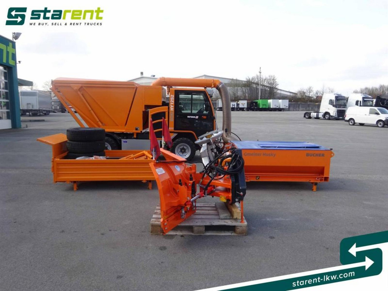 REFORM BOKI HY1252, 792 Stunden, Wechselsystem - Veículo limpa-neves: foto 4 REFORM BOKI HY1252, 792 Stunden, Wechselsystem - Veículo limpa-neves: foto 4