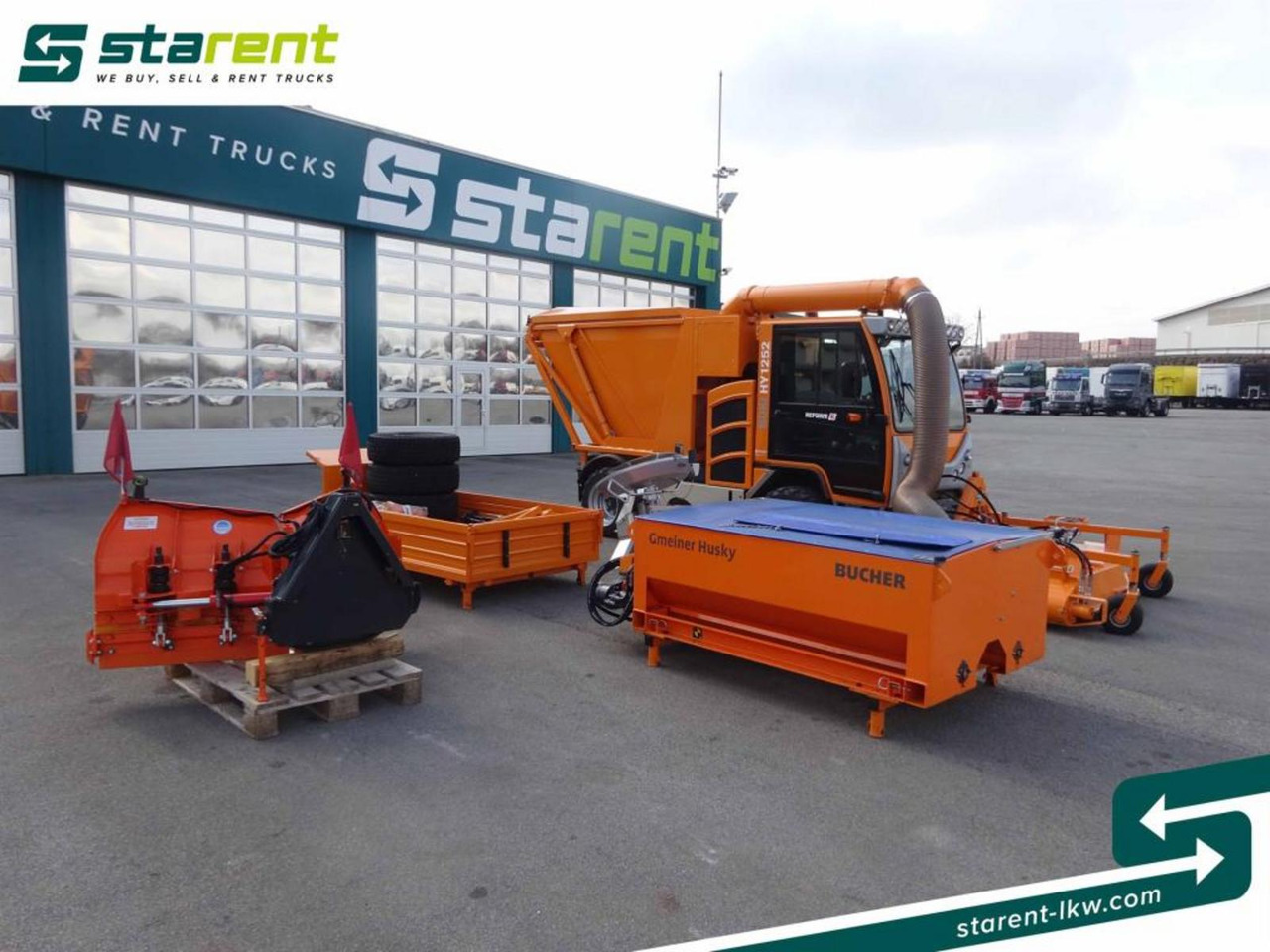 REFORM BOKI HY1252, 792 Stunden, Wechselsystem - Veículo limpa-neves: foto 3 REFORM BOKI HY1252, 792 Stunden, Wechselsystem - Veículo limpa-neves: foto 3