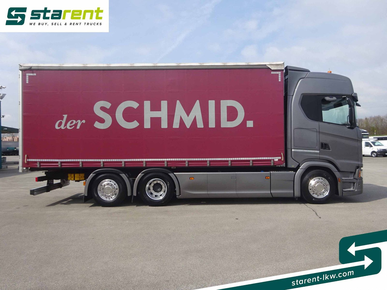 Scania S500 Planen Aufbau Schwarzmüller 6x2, Standklima - Caminhão com lona: foto 4 Scania S500 Planen Aufbau Schwarzmüller 6x2, Standklima - Caminhão com lona: foto 4