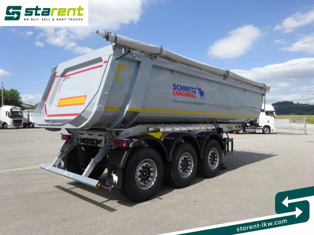 Schmitz 3-Achs Kipper 24m³ Liftachse VERZINKT - Semireboque basculante: foto 5 Schmitz 3-Achs Kipper 24m³ Liftachse VERZINKT - Semireboque basculante: foto 5
