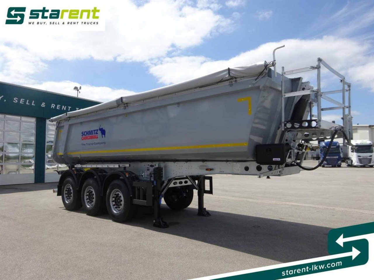 Schmitz 3-Achs Kipper 24m³ Liftachse VERZINKT - Semireboque basculante: foto 3 Schmitz 3-Achs Kipper 24m³ Liftachse VERZINKT - Semireboque basculante: foto 3