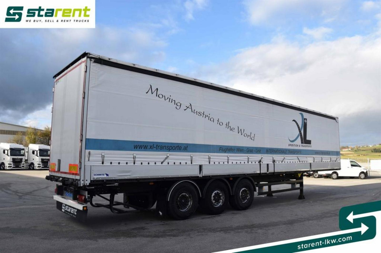 Schmitz Bordwandtrailer 60cm Liftachse TÜV 07/26 - Semi-reboque de lona: foto 5 Schmitz Bordwandtrailer 60cm Liftachse TÜV 07/26 - Semi-reboque de lona: foto 5