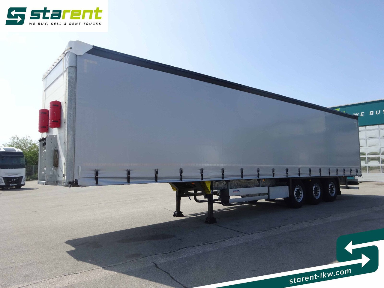 Schmitz Cargobull Neue Seiten+Dachplane, XL Zertifikat, Multilook - Semi-reboque de lona: foto 1 Schmitz Cargobull Neue Seiten+Dachplane, XL Zertifikat, Multilook - Semi-reboque de lona: foto 1