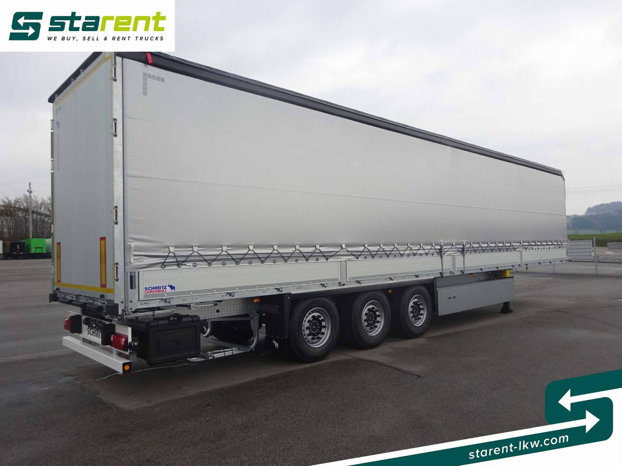 Schmitz Cargobull Tautliner, Bordwand 60cm, Hubdach, Liftachse - Semi-reboque de lona: foto 5 Schmitz Cargobull Tautliner, Bordwand 60cm, Hubdach, Liftachse - Semi-reboque de lona: foto 5