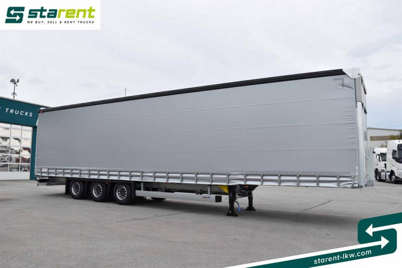 Schmitz Megatrailer Hubdach Liftachse D.C. 9.5-Zertifikat - Semi-reboque de lona: foto 3 Schmitz Megatrailer Hubdach Liftachse D.C. 9.5-Zertifikat - Semi-reboque de lona: foto 3