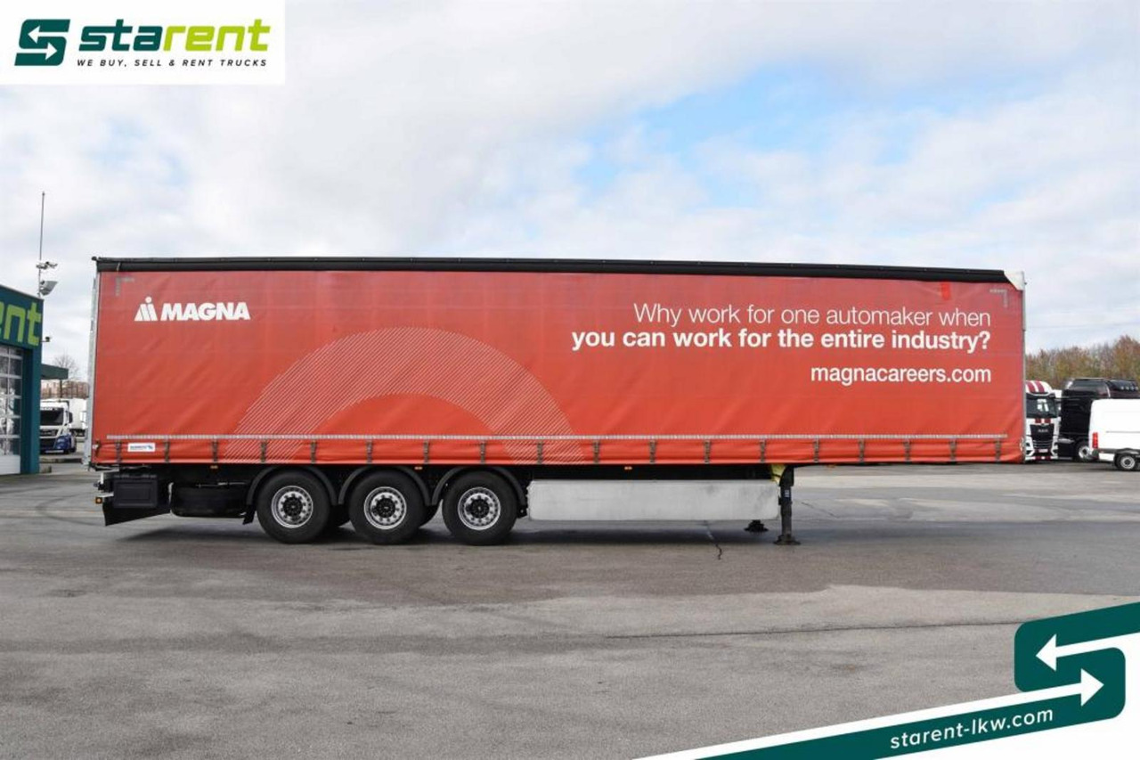 Schmitz Tautliner Hubdach Lift-A Palka Palettenanschlagl. - Semi-reboque de lona: foto 4 Schmitz Tautliner Hubdach Lift-A Palka Palettenanschlagl. - Semi-reboque de lona: foto 4