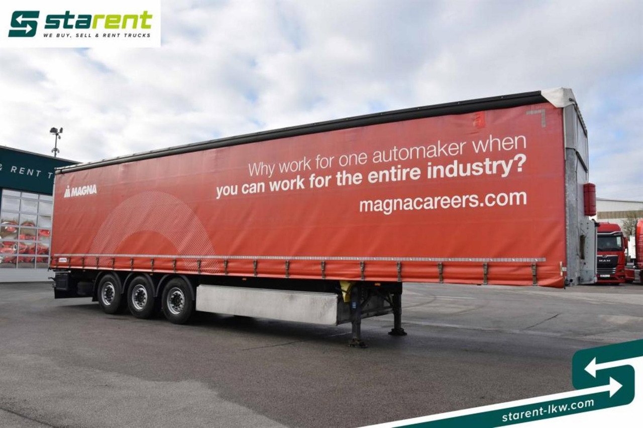 Schmitz Tautliner Hubdach Lift-A Palka Palettenanschlagl. - Semi-reboque de lona: foto 3 Schmitz Tautliner Hubdach Lift-A Palka Palettenanschlagl. - Semi-reboque de lona: foto 3