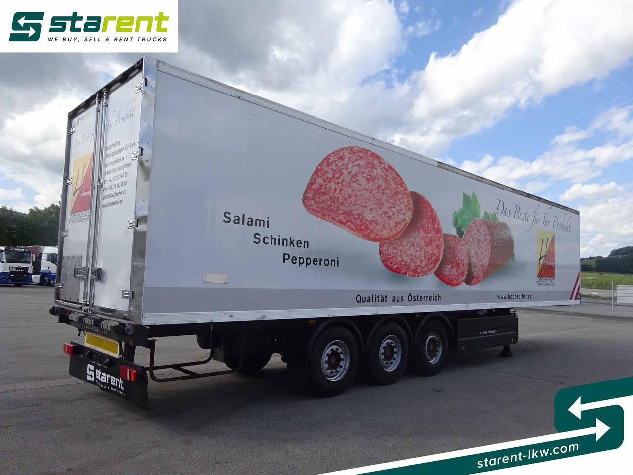 Schwarzmüller Thermotrailer, Thermo King SL400, Liftachse, SAF - Semireboque furgão: foto 5 Schwarzmüller Thermotrailer, Thermo King SL400, Liftachse, SAF - Semireboque furgão: foto 5