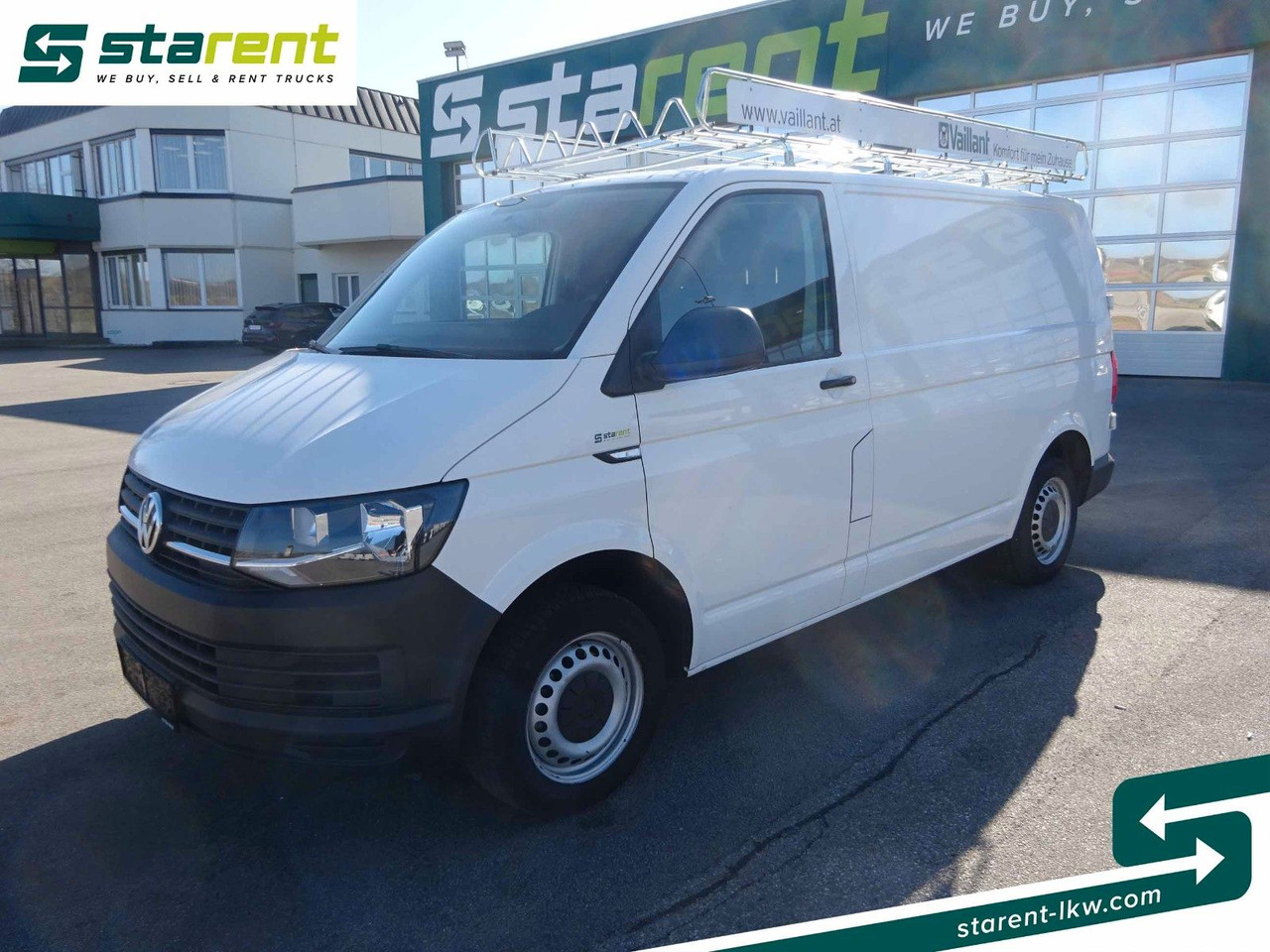 Volkswagen Transporter 6, Klima, Dachträger, Regal - Furgão: foto 1 Volkswagen Transporter 6, Klima, Dachträger, Regal - Furgão: foto 1