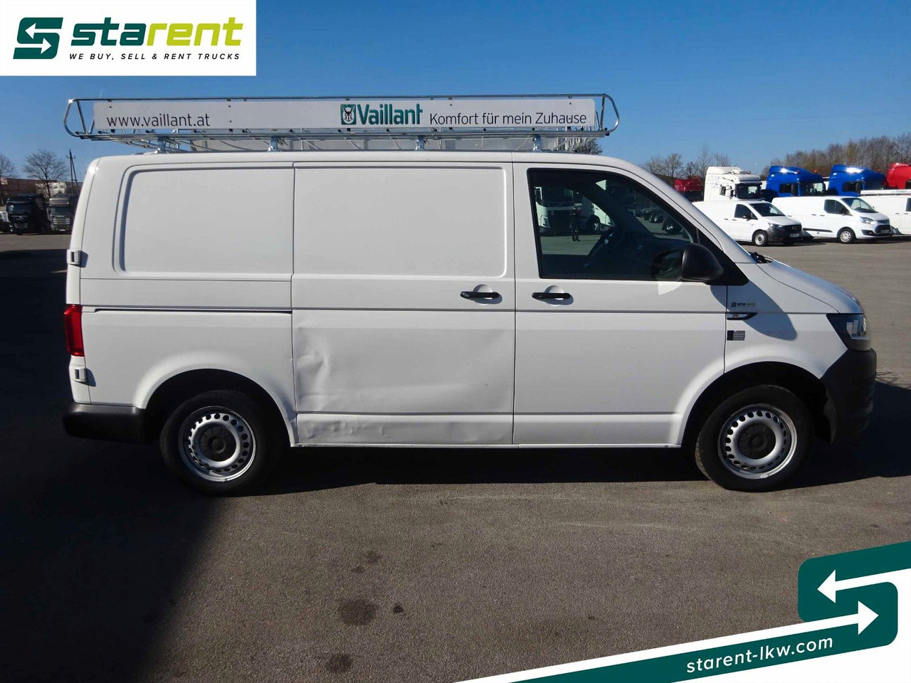Volkswagen Transporter 6, Klima, Dachträger, Regal - Furgão: foto 4 Volkswagen Transporter 6, Klima, Dachträger, Regal - Furgão: foto 4