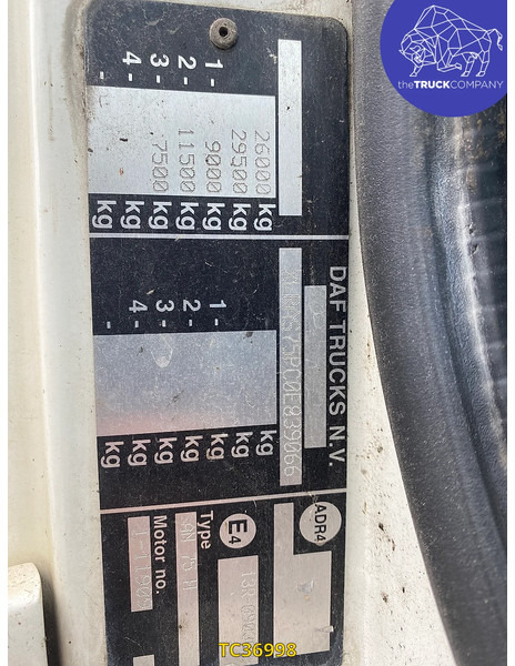 DAF CF 75 310 - Caminhão de lixo: foto 3 DAF CF 75 310 - Caminhão de lixo: foto 3