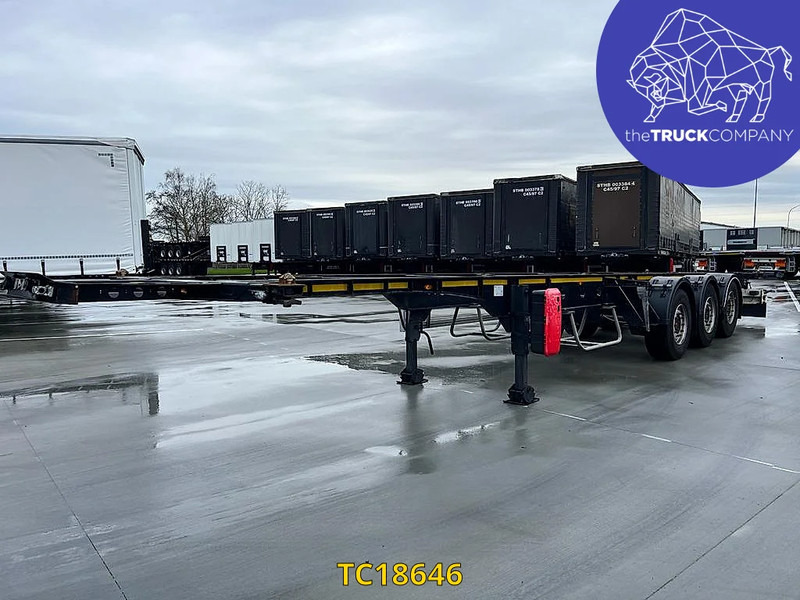 Hoet Trailers + Caisse Libner 2018 - Semireboque transportador de contêineres/ Caixa móvel: foto 1 Hoet Trailers + Caisse Libner 2018 - Semireboque transportador de contêineres/ Caixa móvel: foto 1