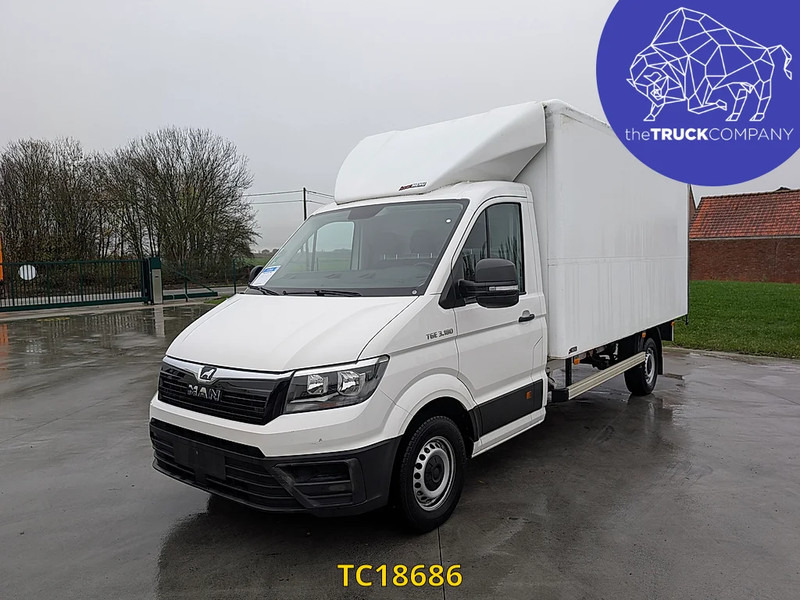 MAN TGE 180 - BOX - Carrinha de contentor: foto 1 MAN TGE 180 - BOX - Carrinha de contentor: foto 1