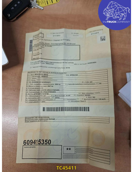 Mercedes-Benz Sprinter 313 CDI BOX + LIFT - Carrinha de contentor: foto 3 Mercedes-Benz Sprinter 313 CDI BOX + LIFT - Carrinha de contentor: foto 3