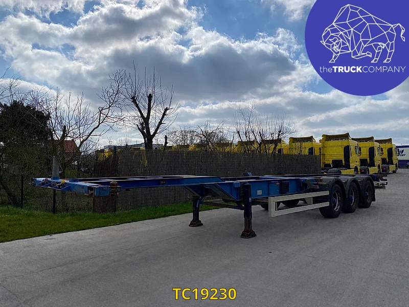 TURBOS HOET - Semireboque transportador de contêineres/ Caixa móvel: foto 1 TURBOS HOET - Semireboque transportador de contêineres/ Caixa móvel: foto 1