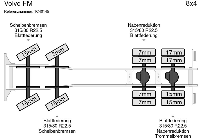 Volvo FM - Caminhão transportador de contêineres/ Caixa móvel: foto 5 Volvo FM - Caminhão transportador de contêineres/ Caixa móvel: foto 5