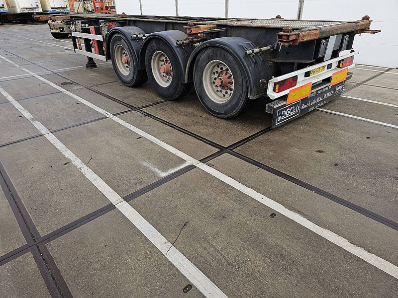 Groenewegen 30.03 CC- 12-27 - Semireboque transportador de contêineres/ Caixa móvel: foto 5 Groenewegen 30.03 CC- 12-27 - Semireboque transportador de contêineres/ Caixa móvel: foto 5