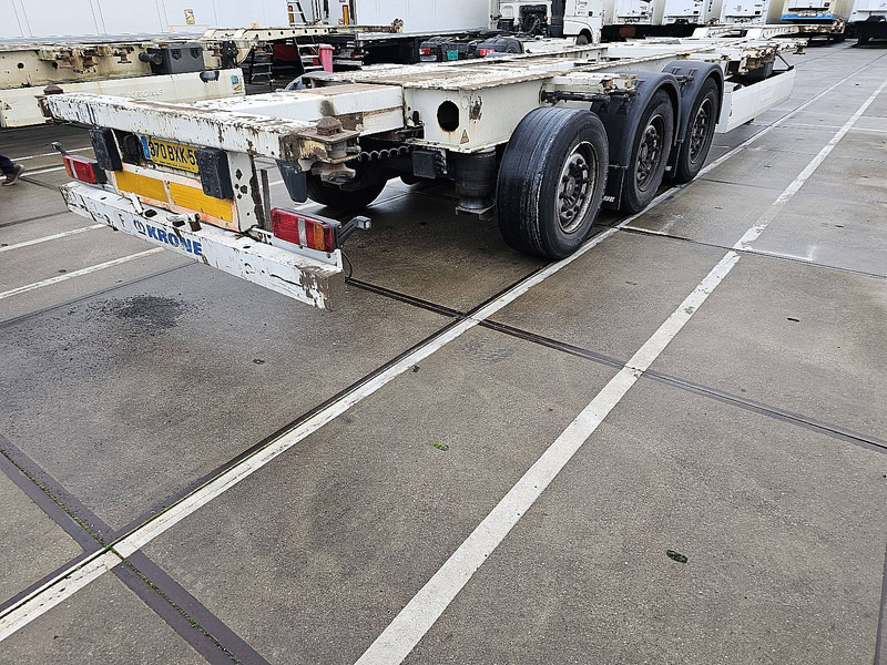 Krone SD - Semireboque transportador de contêineres/ Caixa móvel: foto 2 Krone SD - Semireboque transportador de contêineres/ Caixa móvel: foto 2