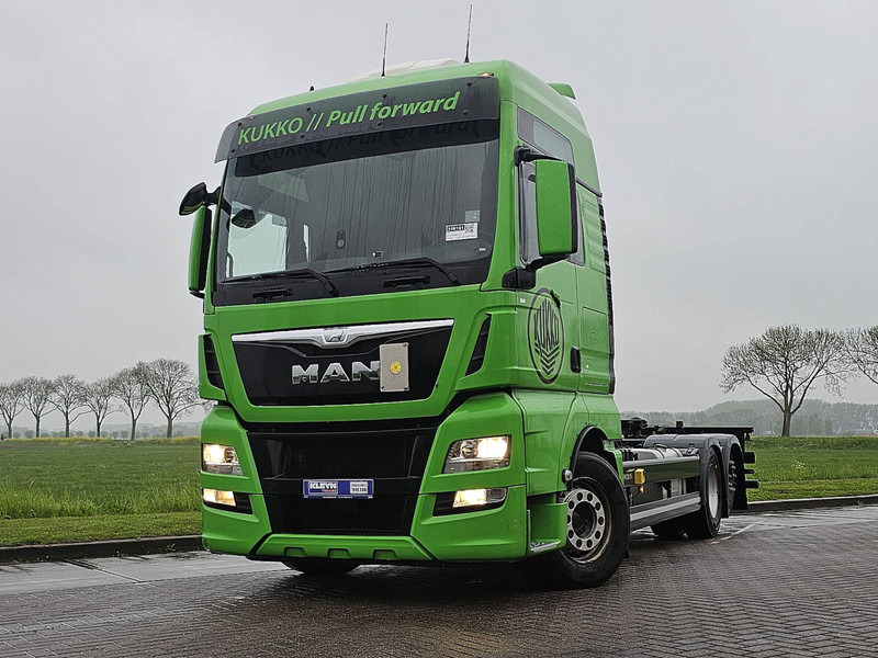 MAN 26.440 TGX XXL INTARD. SERVICED - Caminhão transportador de contêineres/ Caixa móvel: foto 1 MAN 26.440 TGX XXL INTARD. SERVICED - Caminhão transportador de contêineres/ Caixa móvel: foto 1